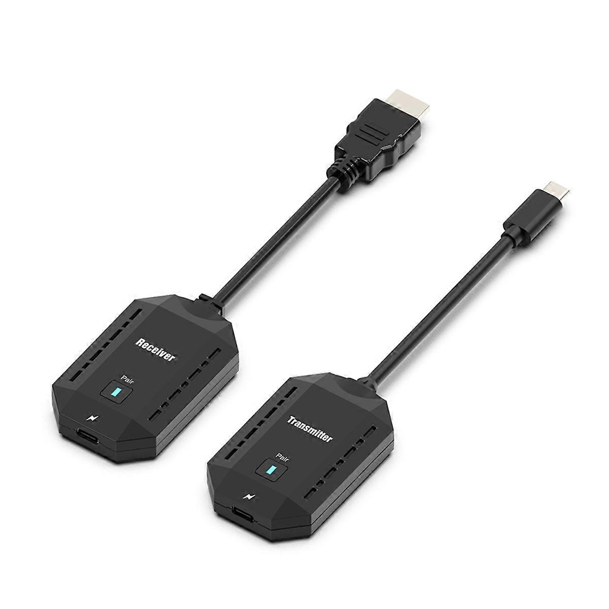 4K 1080P Wireless HD Video Transmitter Receiver for Phone TV Monitor