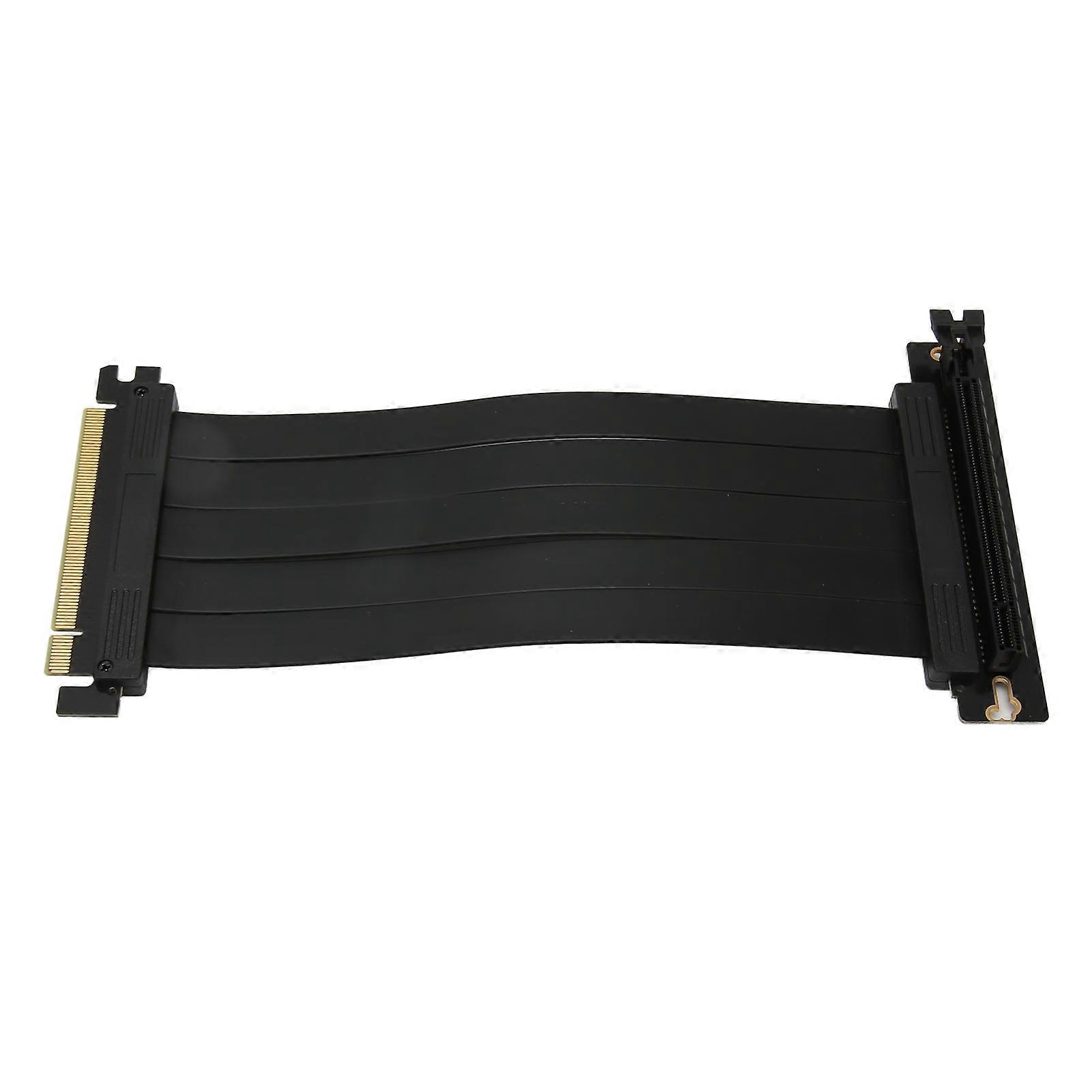 PCIE 3.0 16x Riser High Speed Flexible 90 Degrees GPU Extension Cable for GTX1080 GTX1080Ti RTX2060 RTX2070 RTX2080