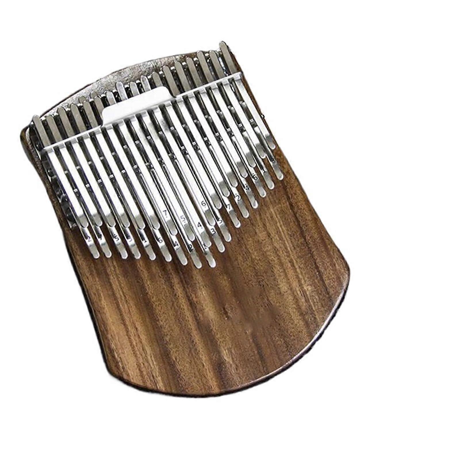 Kalimba 34Key Thumb Piano, Walnut Acacia Wood, Keyboard Instrument (Style 2)