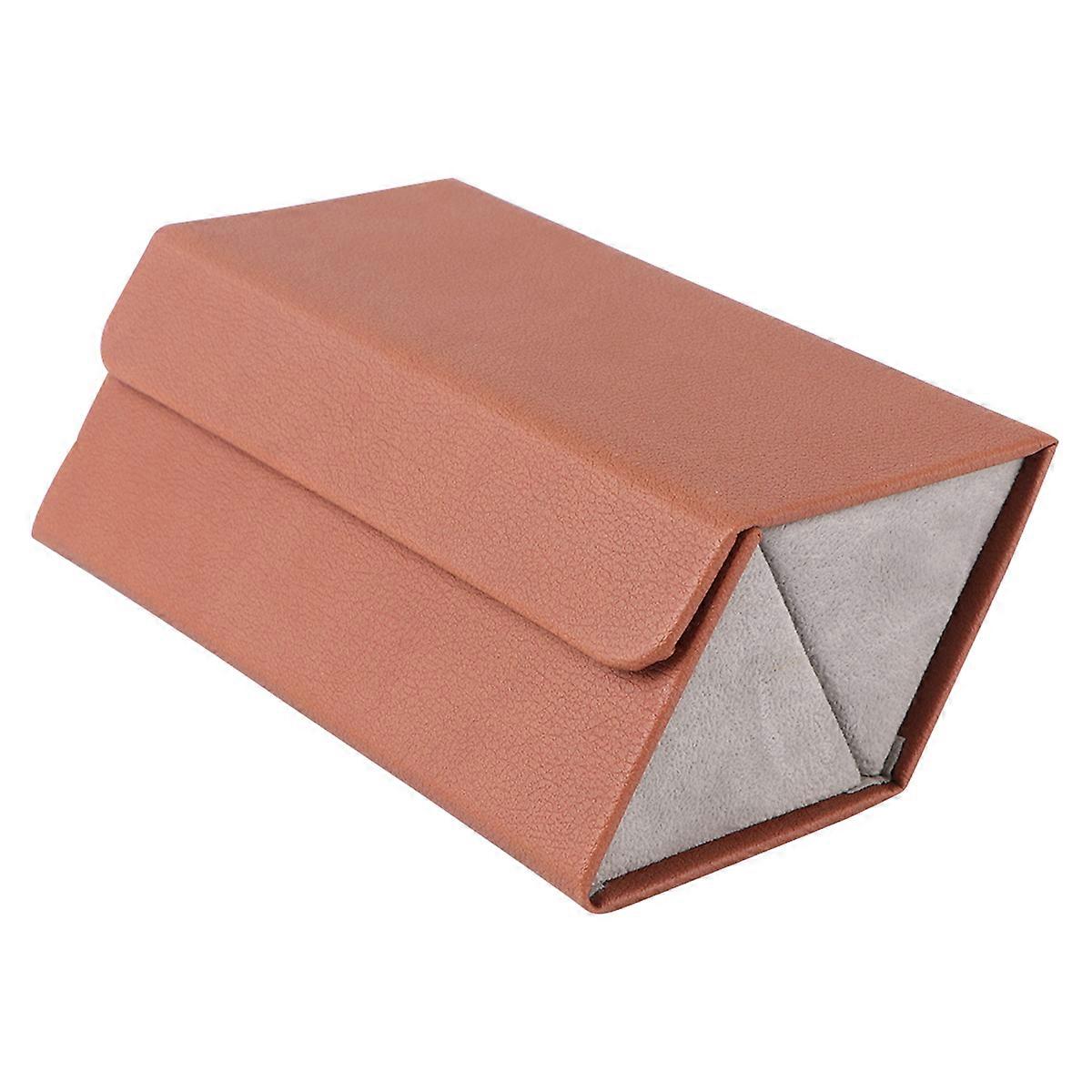 Glasses Storage Case Rectangular Simple Design For Men Women Travel Daily Use 1Set