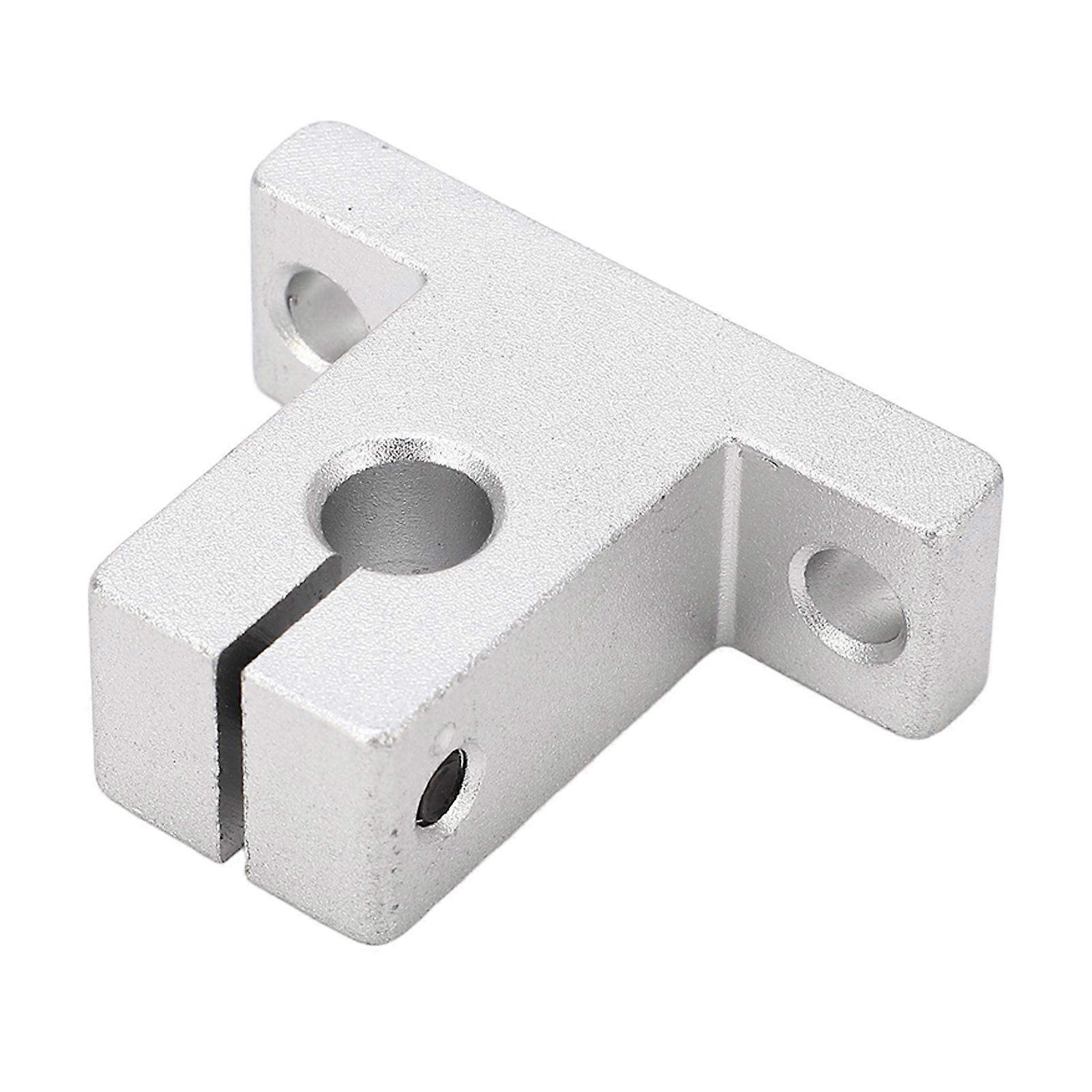10Pcs Linear Shaft Support Motion Rod Guide Rail End Support Aluminum Alloy for 3D Printer 