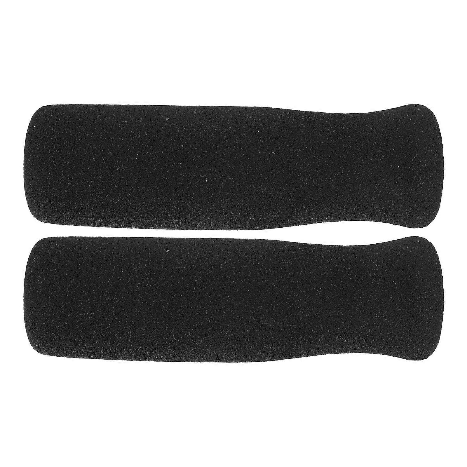 2pcs Housses de poignée de poignée NBR antidérapantes universelles pour fauteuil roulant Rembourrage de coussin souple pour une prise confortable Housses de coussin de poignée de canne