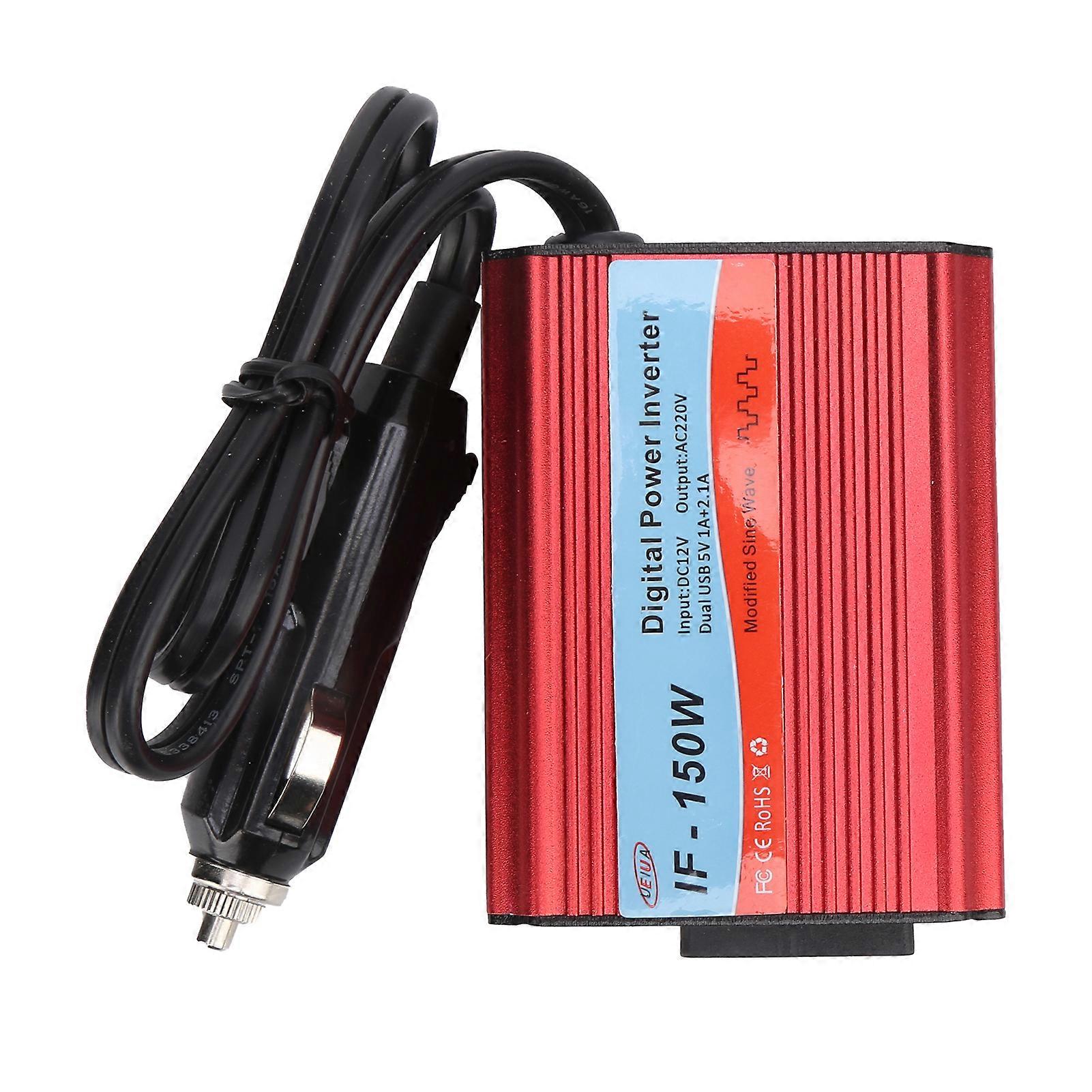 Car Inverter DC12V to AC220V 150W 50Hz Modified Sine Wave Vehicle Power Converter IF-150W
