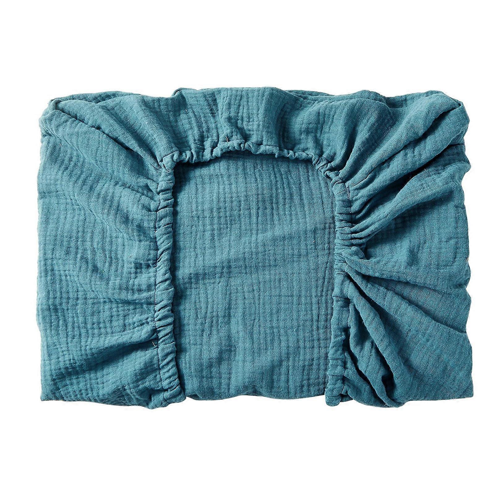 Wickelunterlage Baumwolle Für Neugeborene, Weich Dehnbar Unisex Mit Atmungsaktivem Ersatzmaterial