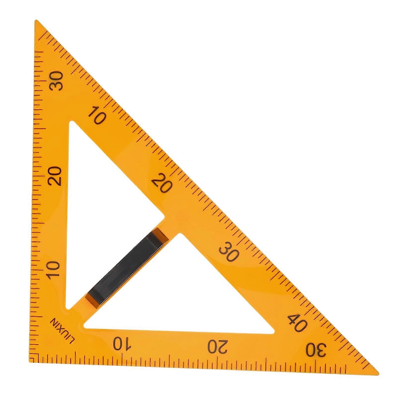 Triangle Ruler Protractor Set For Teaching - Magnetic Triangle Ruler, Measuring Rulers, Mathematics Teaching Aid