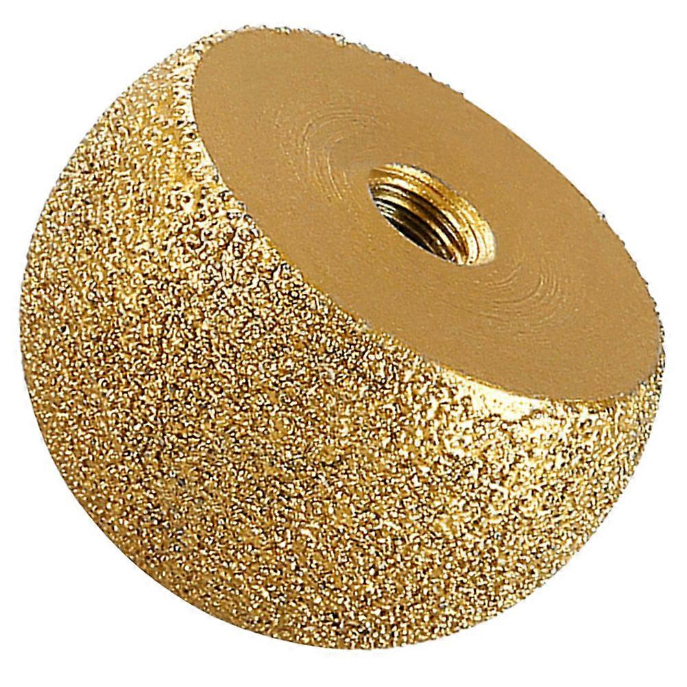 Golden Diamond Rotary Burr Set for Metal Planter Carving with Uneven Surface and Fine Treatment Great for DIY Home Use 0.5 Inch