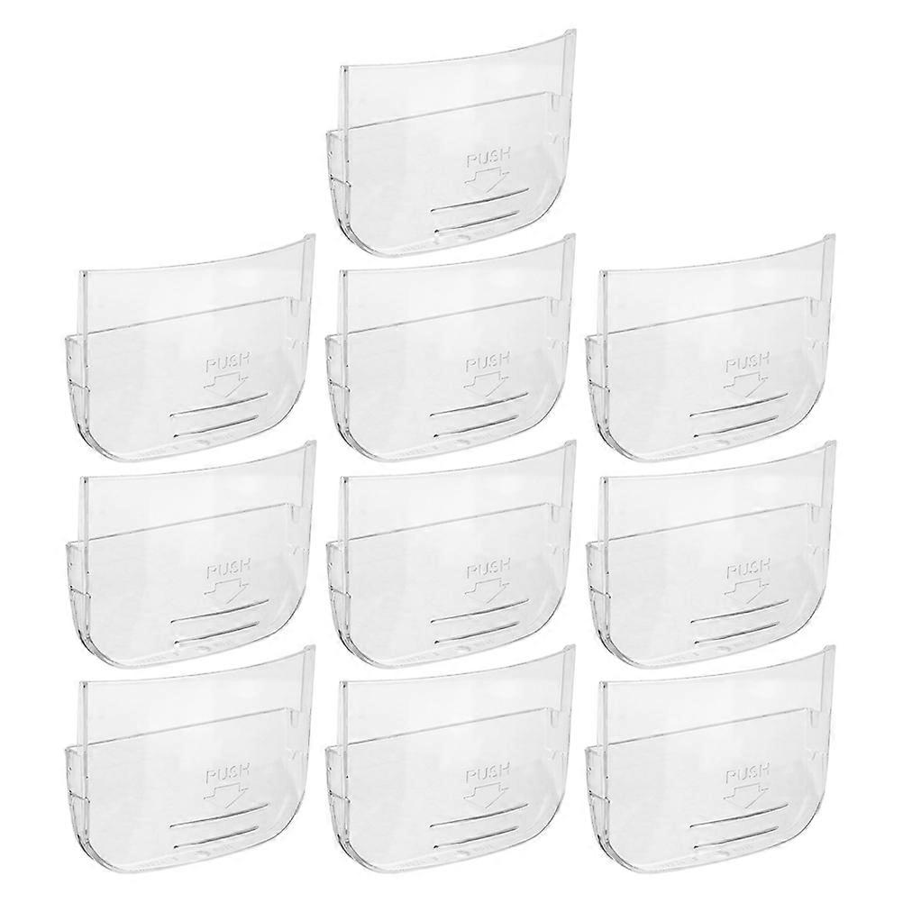Plastic Condensation Collectors Storage Cup Cooking Rectangular Heat Dissipation 10Pcs