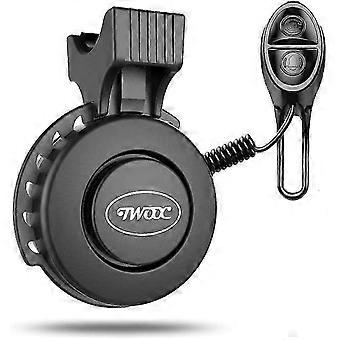 2025 Electric Bike Horn Electronic Bicycle Bell 120 Db Waterproof Modes With Rechargeable Battery(1Pcs-Black)