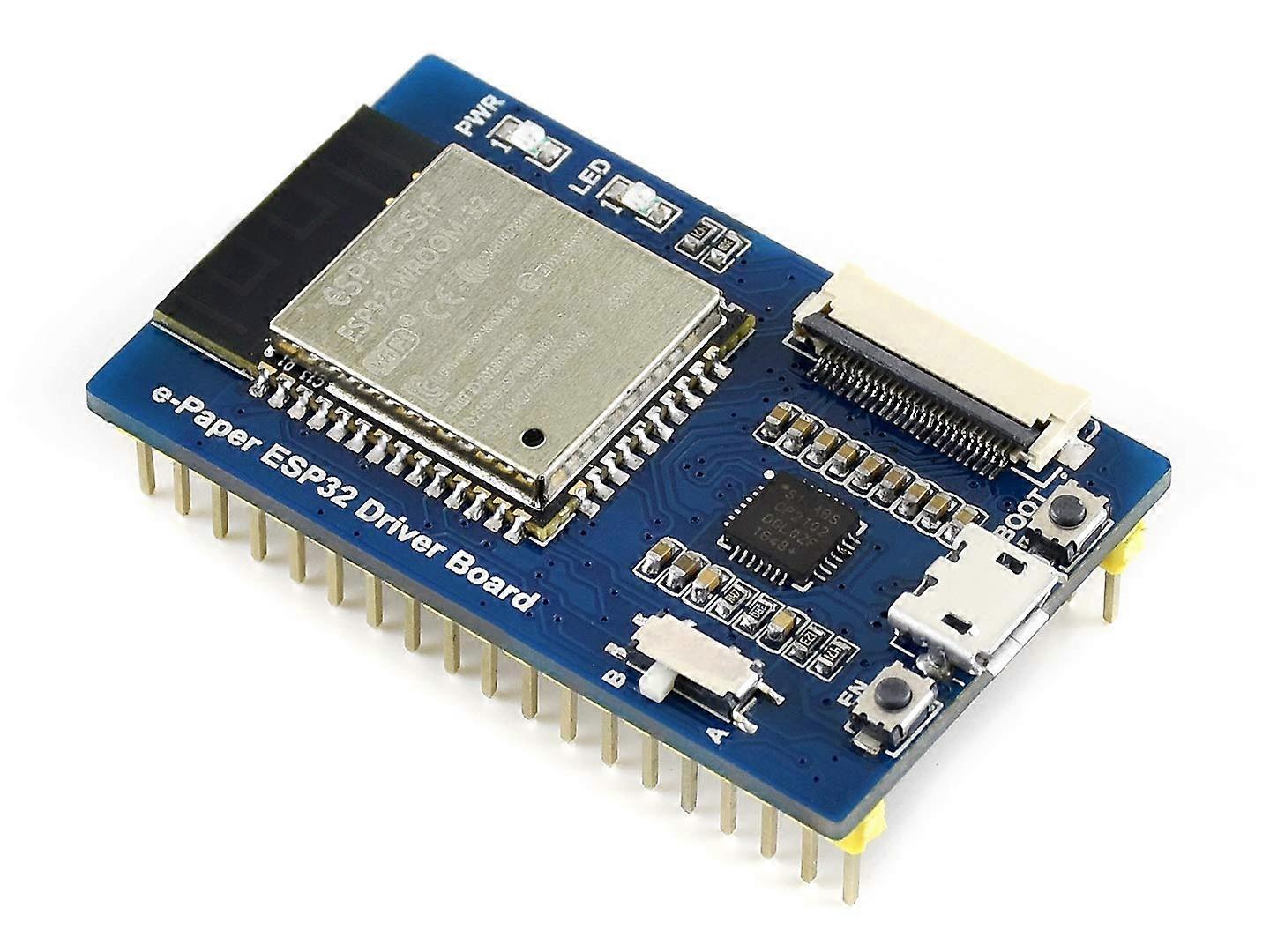 Universal e-Paper Driver Board ESP32 Onboard, WiFi Bluetooth, SPI e-Paper Support, Compatible With Various Raw Panels