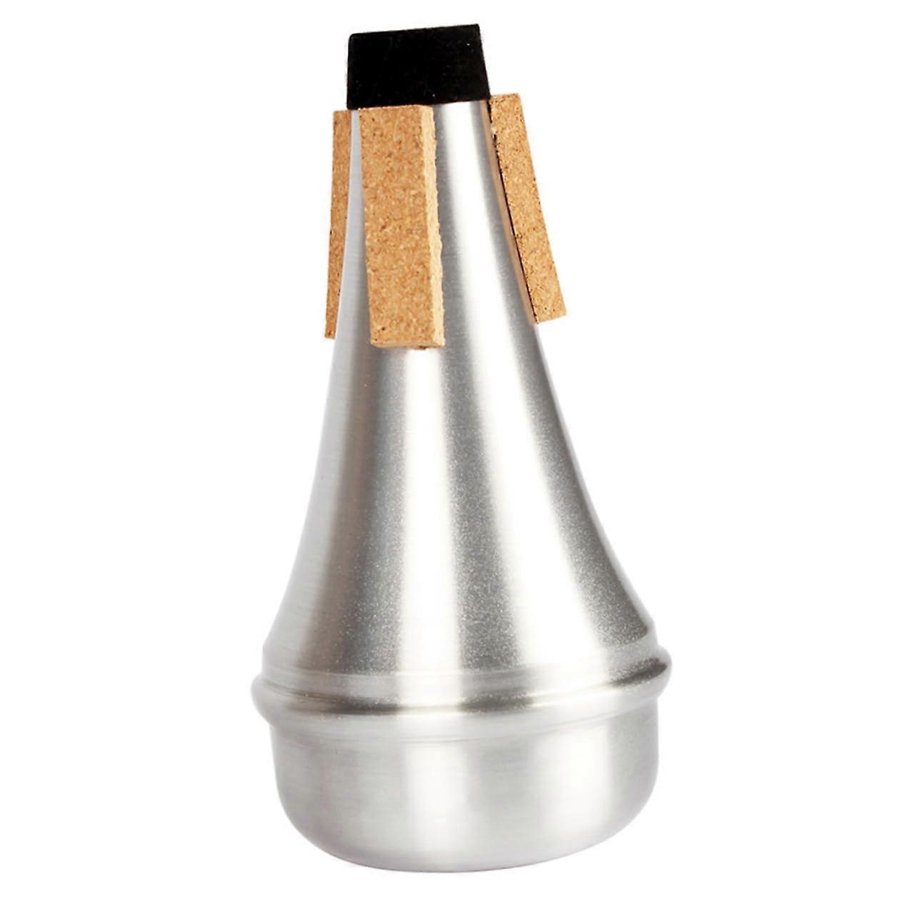 Trumpet Mute 2-Pack Aluminum Alloy for Quiet Practice, Effective Training Accessory for Musicians and Beginners