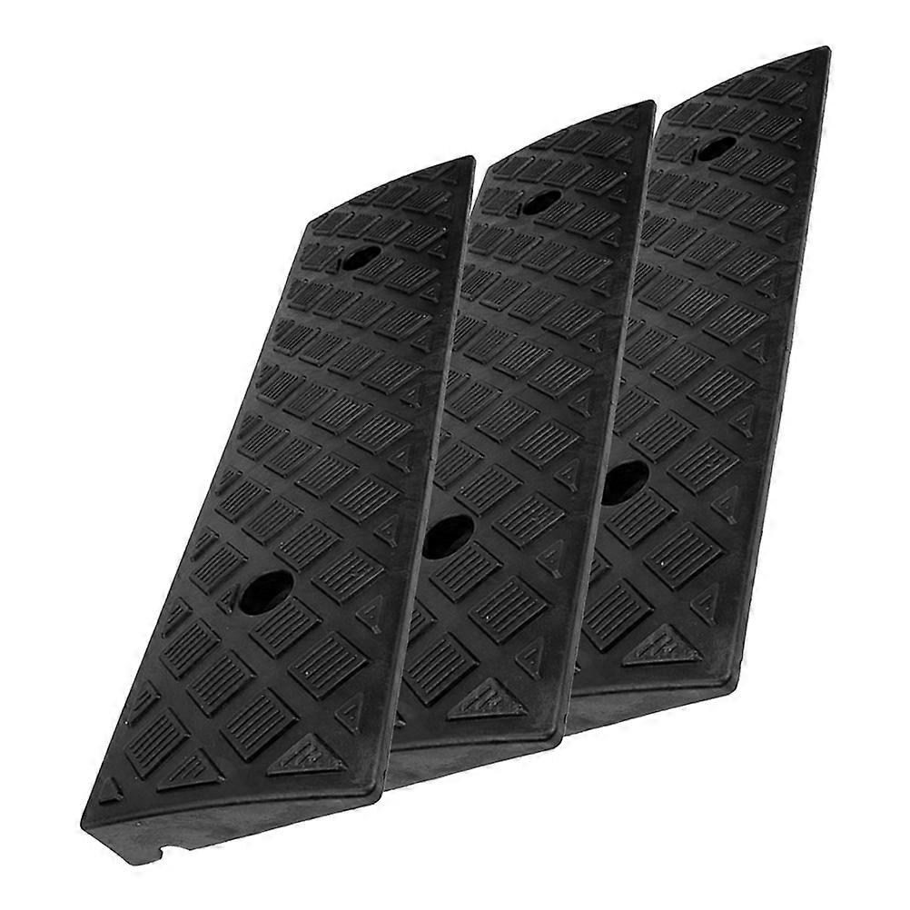 Cable Protector Ramp Curb Ramp General Users Various Needs Drive Over Cable Protector 19.7×5.1×1.2in 3Pcs
