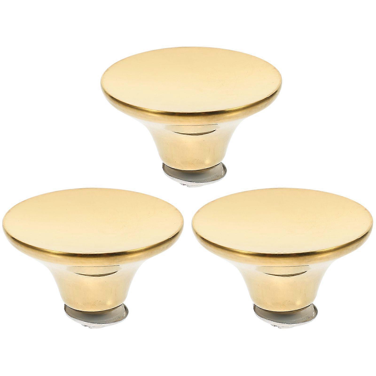 3Pcs Pot Lid Knobs Stainless Steel Pot Lid Handles Decorative Pot Lid Knobs Replacements