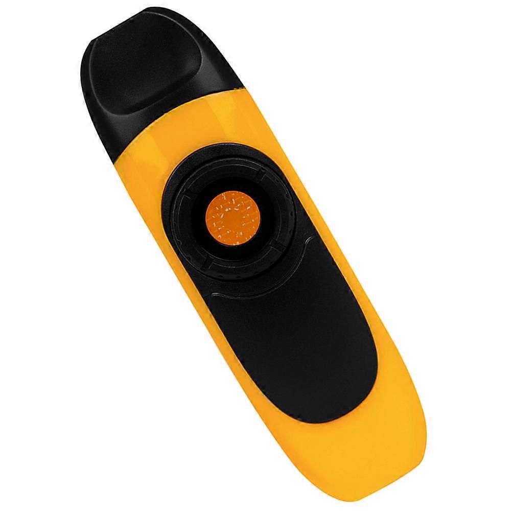 Portable Kazoo Instrument – Lightweight Tone for Beginners, Ideal for Guitar and Ukulele Performances, Lemon Yellow Design