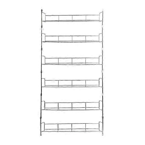 Spice rack with 6 levels