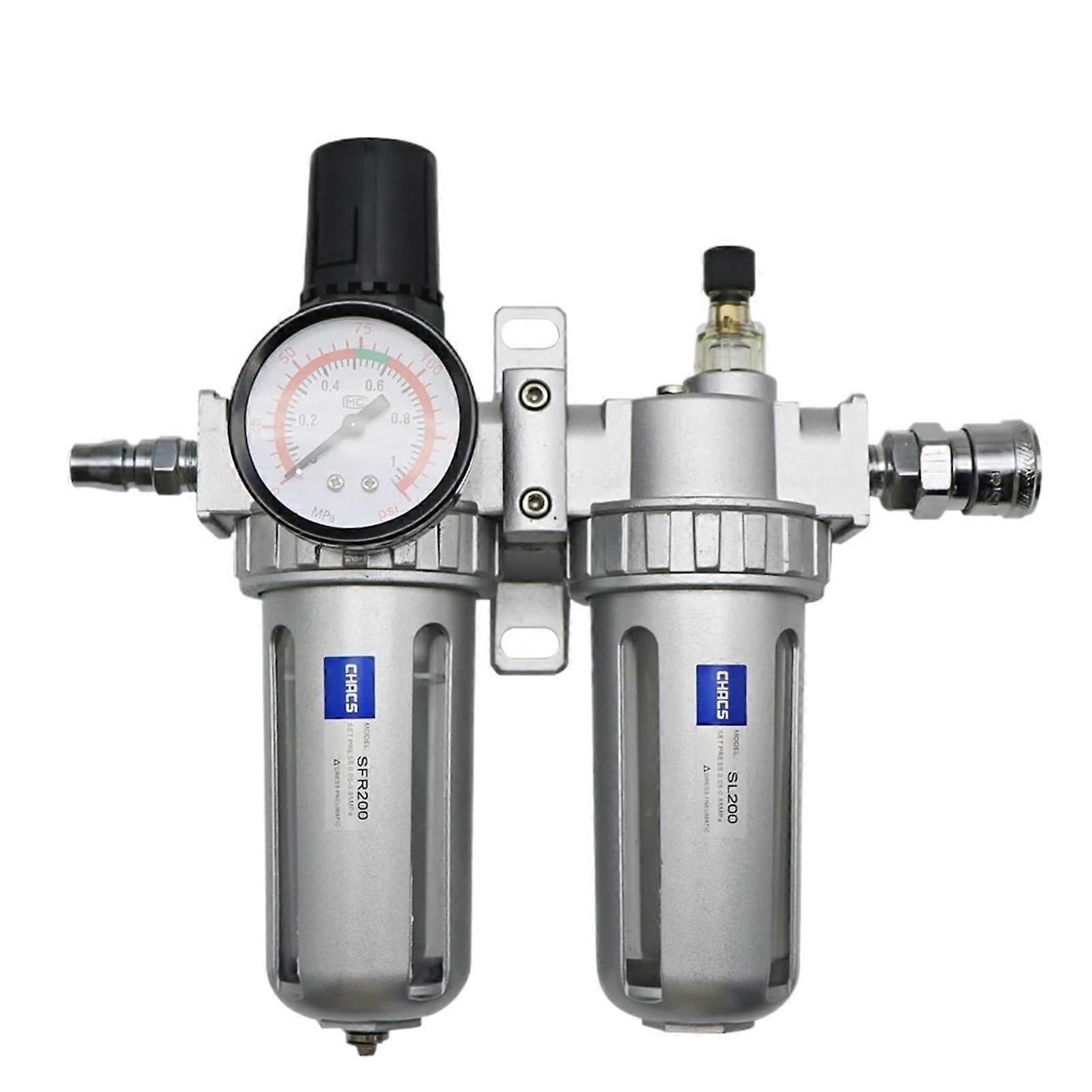 SFC-400 SFC-300 SFC-200 Air Compressor Filter Regulator Oil Water Separator Automatic Drain Valve 1/4 Inch Connection