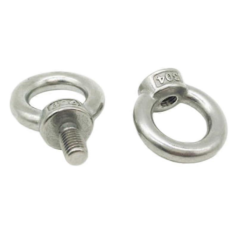 Eye Nut M8 2PCS Stainless Steel Ringschraube Hook Nut for M3 M4 M5 M6 M8 M10 M12 Heavy Duty Lifting Applications