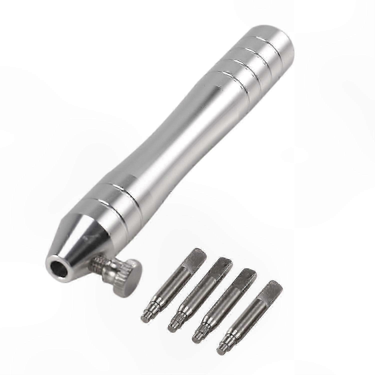 Watch Crown Tube Insert Remover Tool with 4 Pins for Case Repair and Maintenance