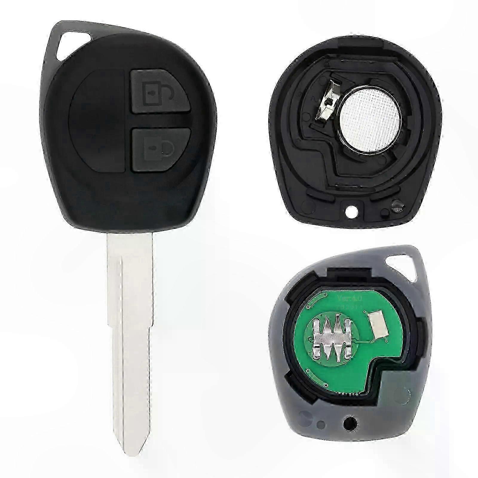 2-Button Key Fob with ID46 Chip for  Vehicles