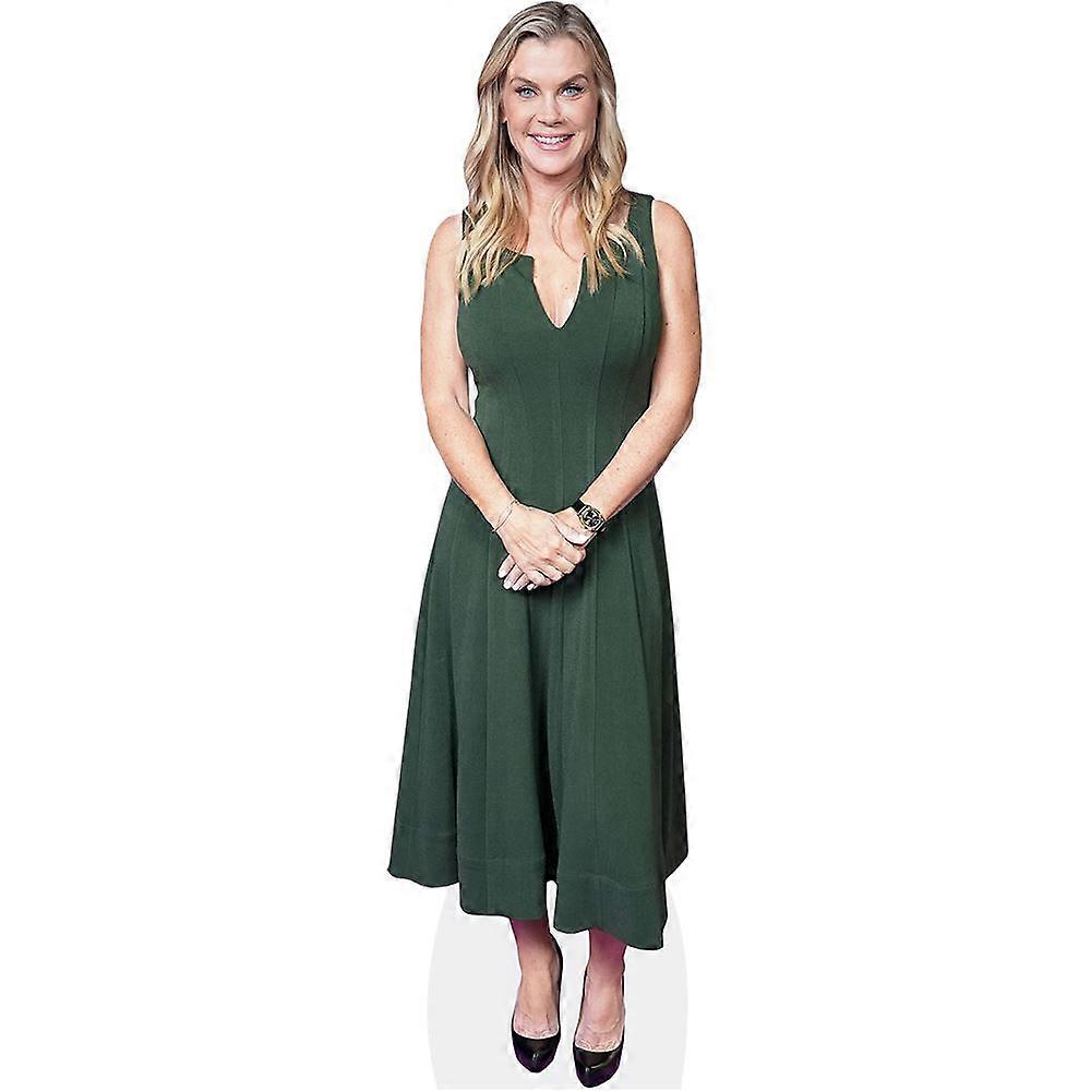 Alison Sweeney (Green) Cardboard Cutout (lifesize OR mini size). Standee. Stand Up.