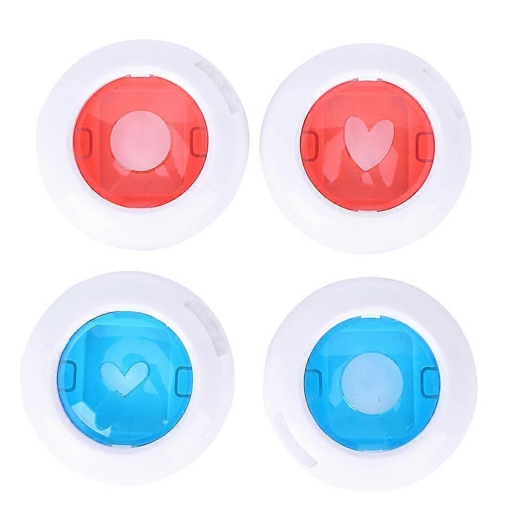 4 Colors Instant Camera Flashlight Flash Filters Set for Fujifilm Instax Mini 7s8/8+/9 (4pcs)