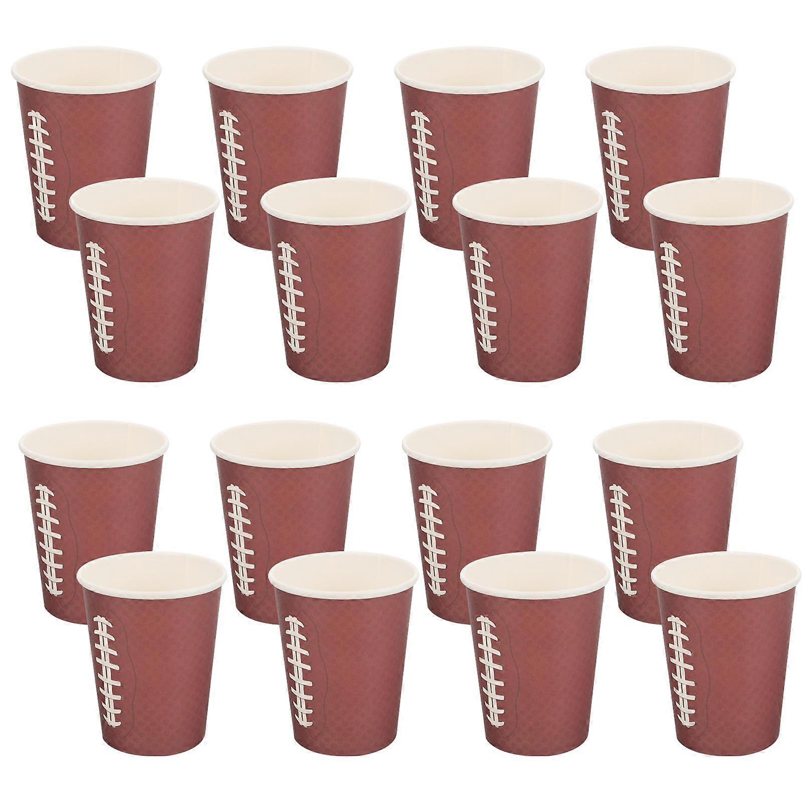 Durable Brown Paper Cups for Decoration Made of Safe Material with Excellent Workmanship 24Pcs