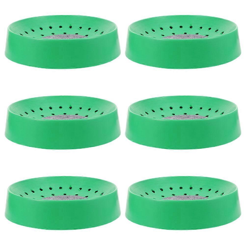 6pcs Plastic Nesting Bowls for Birds, Reusable Hatching & Egg Basin for Doves and Quails, Easy to Clean