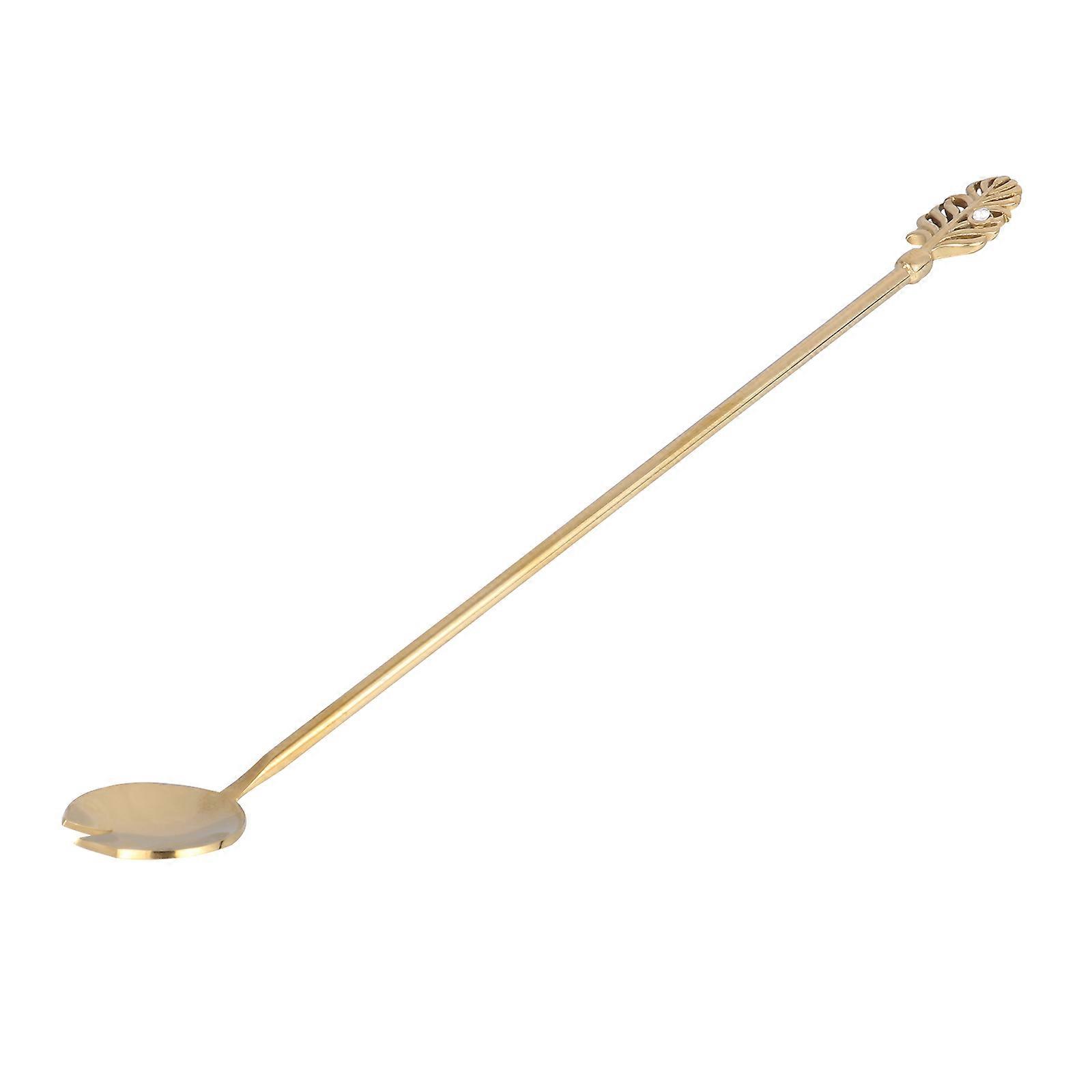Golden Stainless Steel Fork for Home Use Premium Quality Ergonomic Design Tableware 1Pc