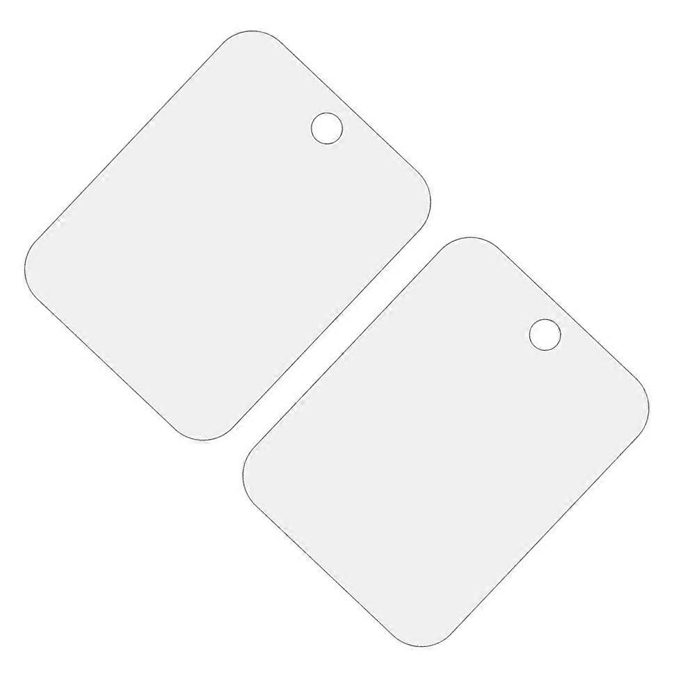Specchio appeso in argento 2 set Specchio da bagno a riflessione rotonda creativa per salone di casa in stile moderno