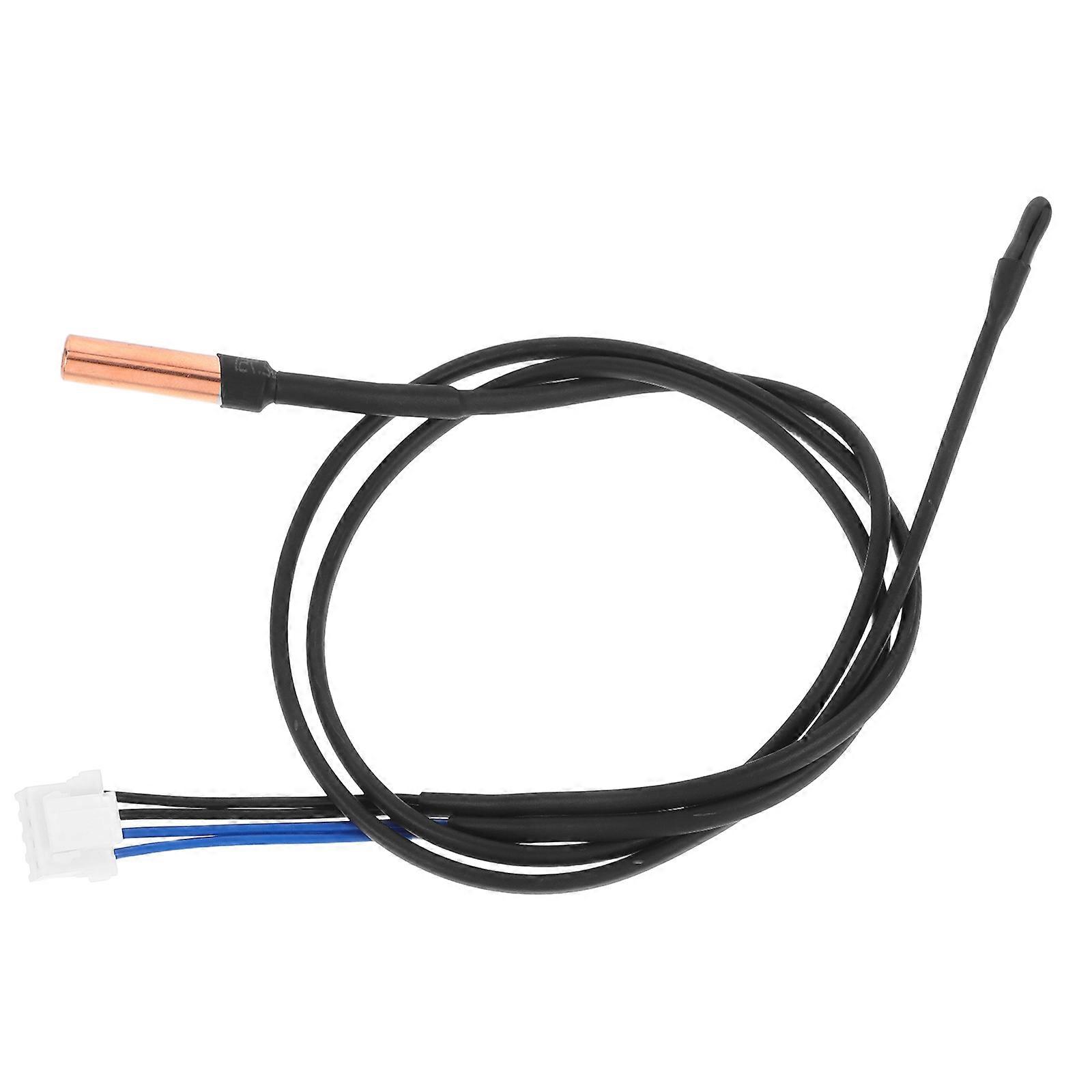 Temperature Controller Probe Sensor For Indoor Air Conditioning Accurate Temperature Measurement 45.50X1.30X1.00CM Easy Installation 1Pack