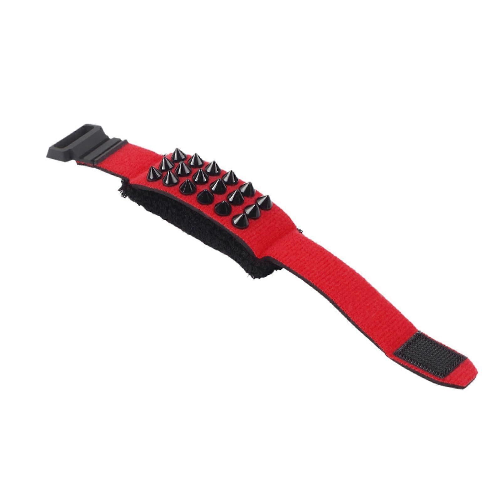 Vocal Dampener 19 Cm For 7-String Bass/Guitar, Wider Fingerboard, Black/Red