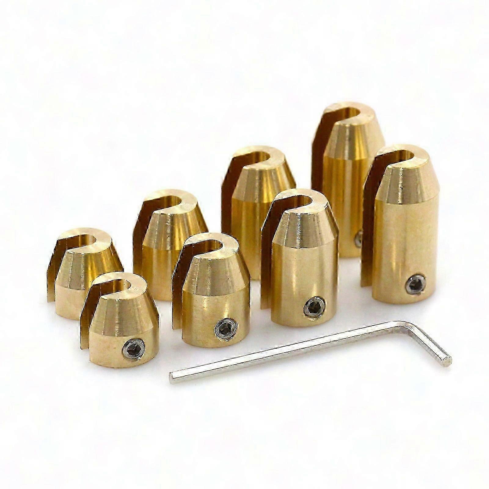Motorcycle Reusable Brass Spoke Weights Refill Kit - 8 Pack