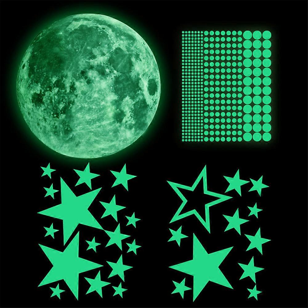 Wall Art 435pcs Glow in dark Wall Stickers Wall Ceiling Decal