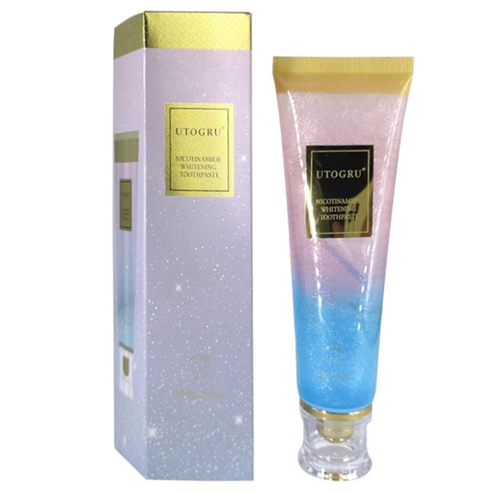 Tooth Whiten Toothpaste with Niacinamide Refreshing Breath Teeth Whitener Teeth Care Supplies