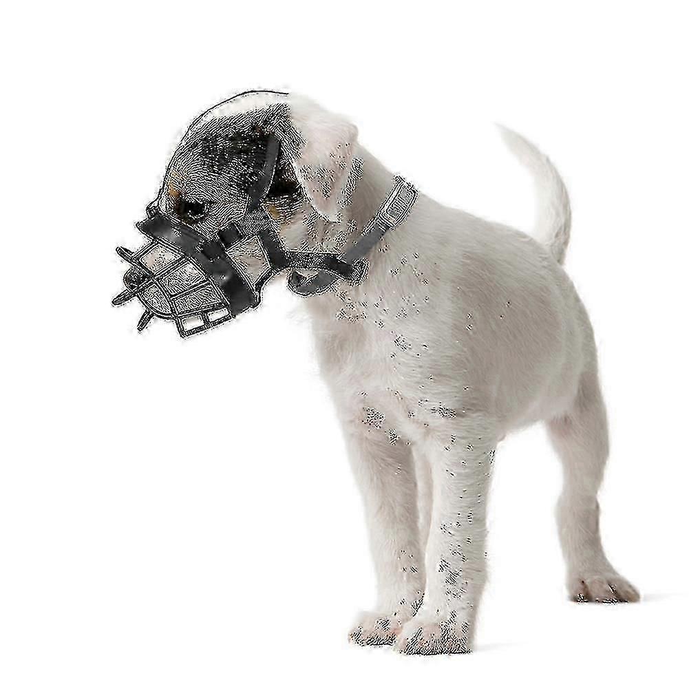 Pet Dog Soft Silicone Adjustable Breathable Anti-Bark Bite Chew Muzzle