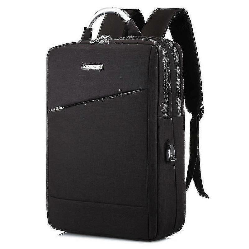 Backpacks Black 15in Knapsack Durable Polyamides And Nylon Backpack For Business