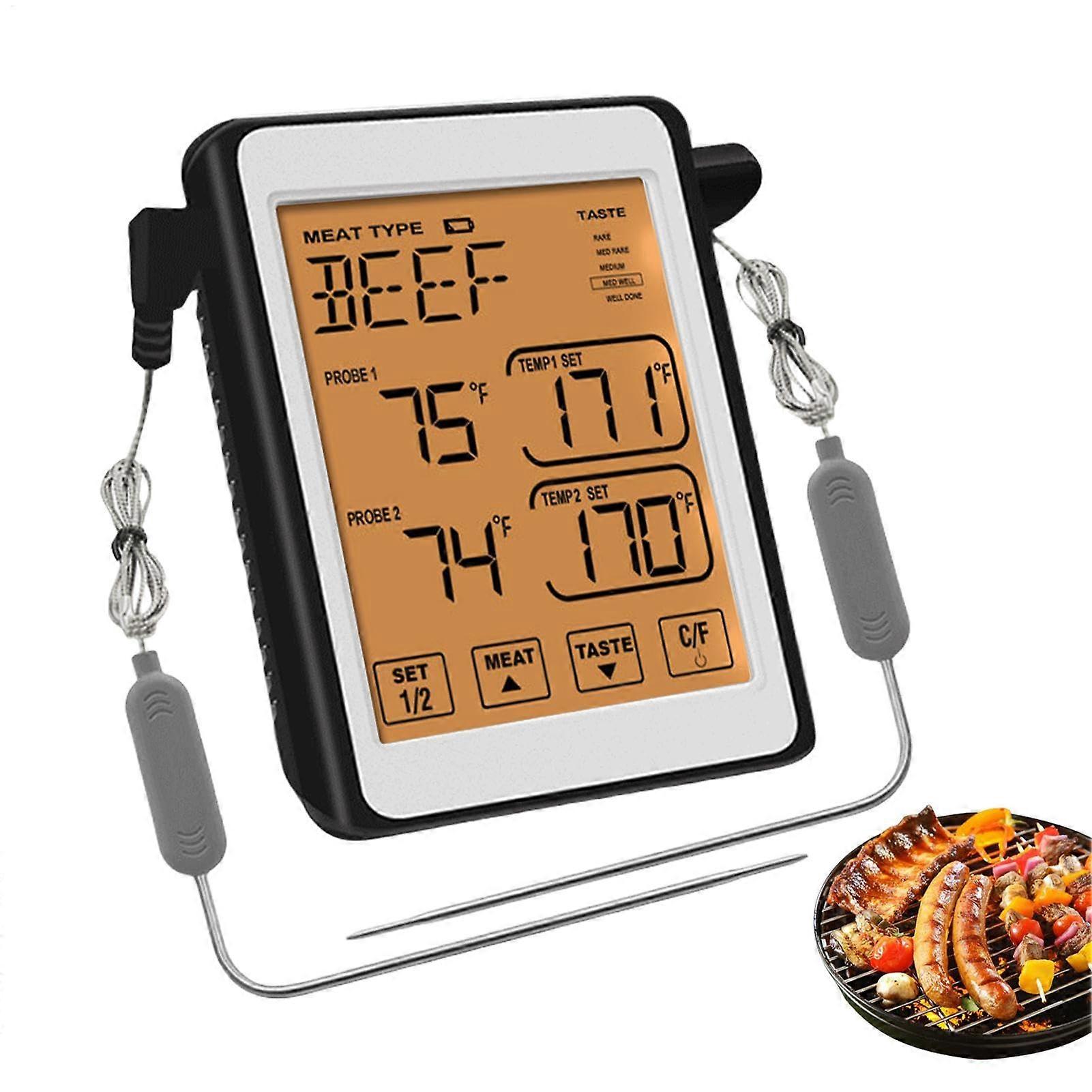 Grill Temperature Measuring Tool  Double Probe for Oven, Kitchen