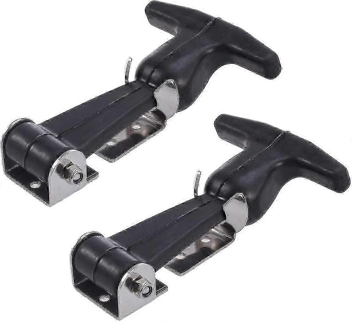 Elastic Stainless Steel Rubber Pillar T -shaped Lock With 2 Pieces Of Gadget Box Brackets