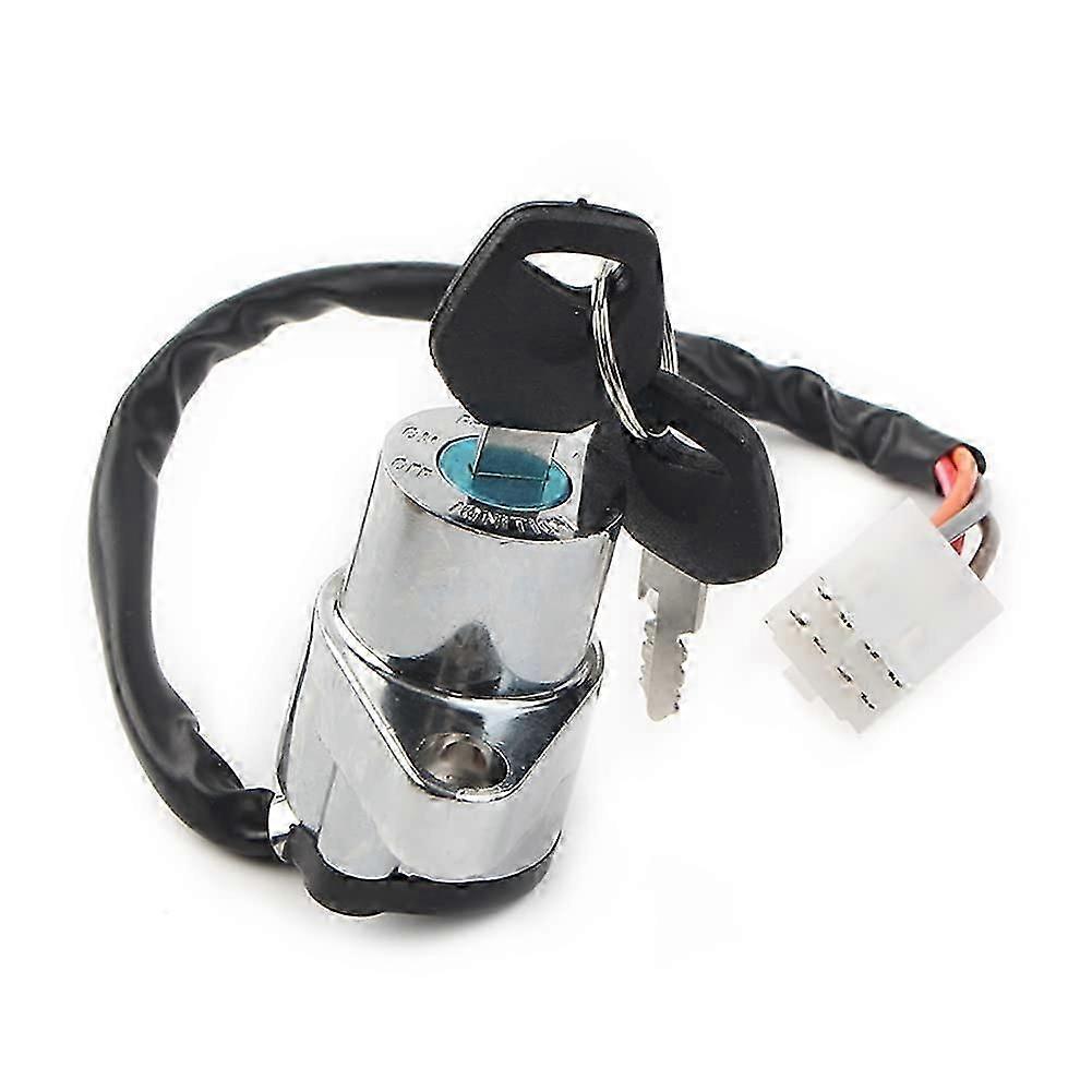 Cnlino14 4 Pin Ignition Key Switch Lock Set Assembly Replacement for Suzuki SAVAGE LS 650 S40 LS650 19862005, 3711024B03