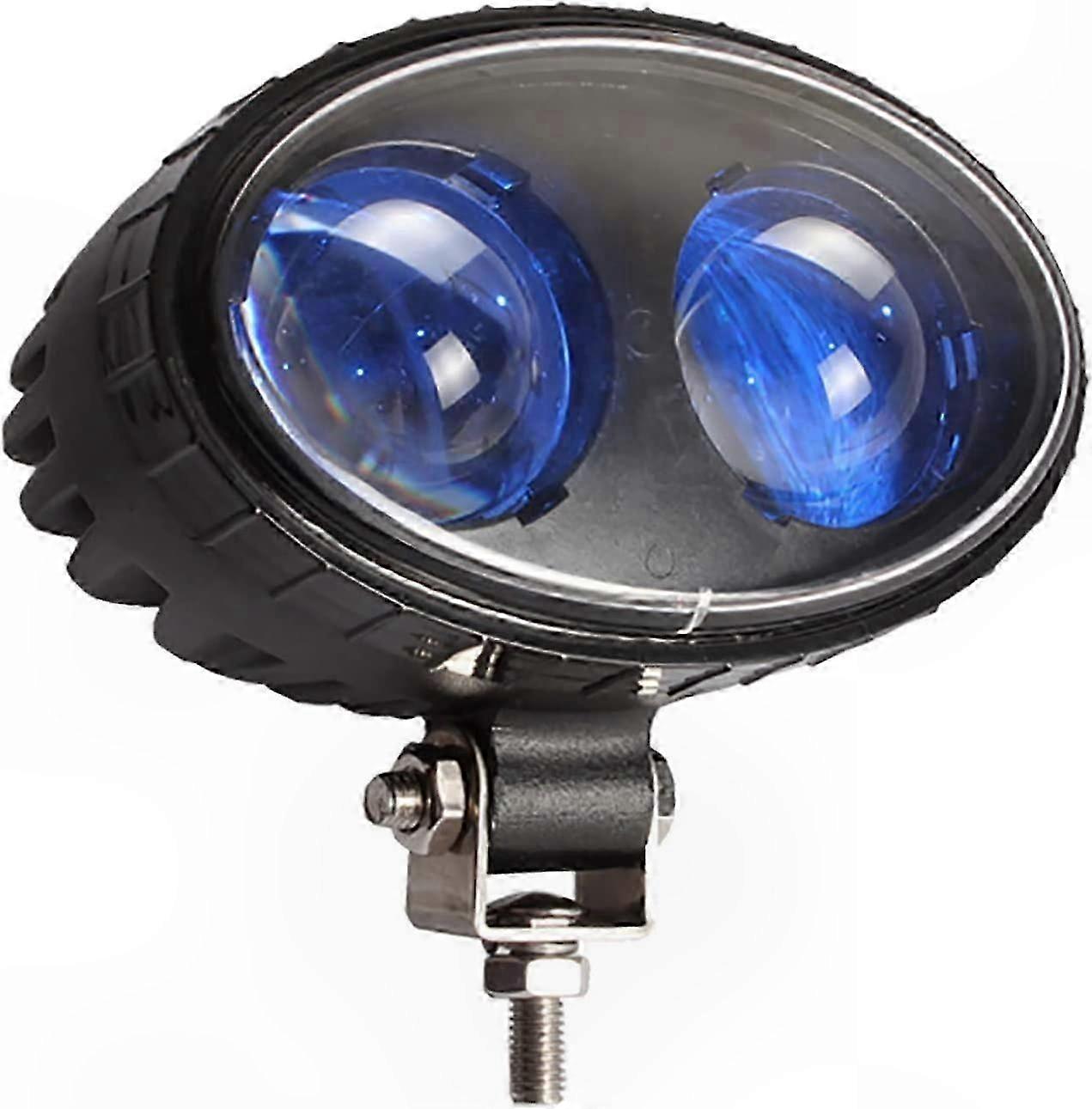 Feu d’avertissement de sécurité LED bleu pour chariots élévateurs et piétons dans les entrepôts 8W 10-80V DC