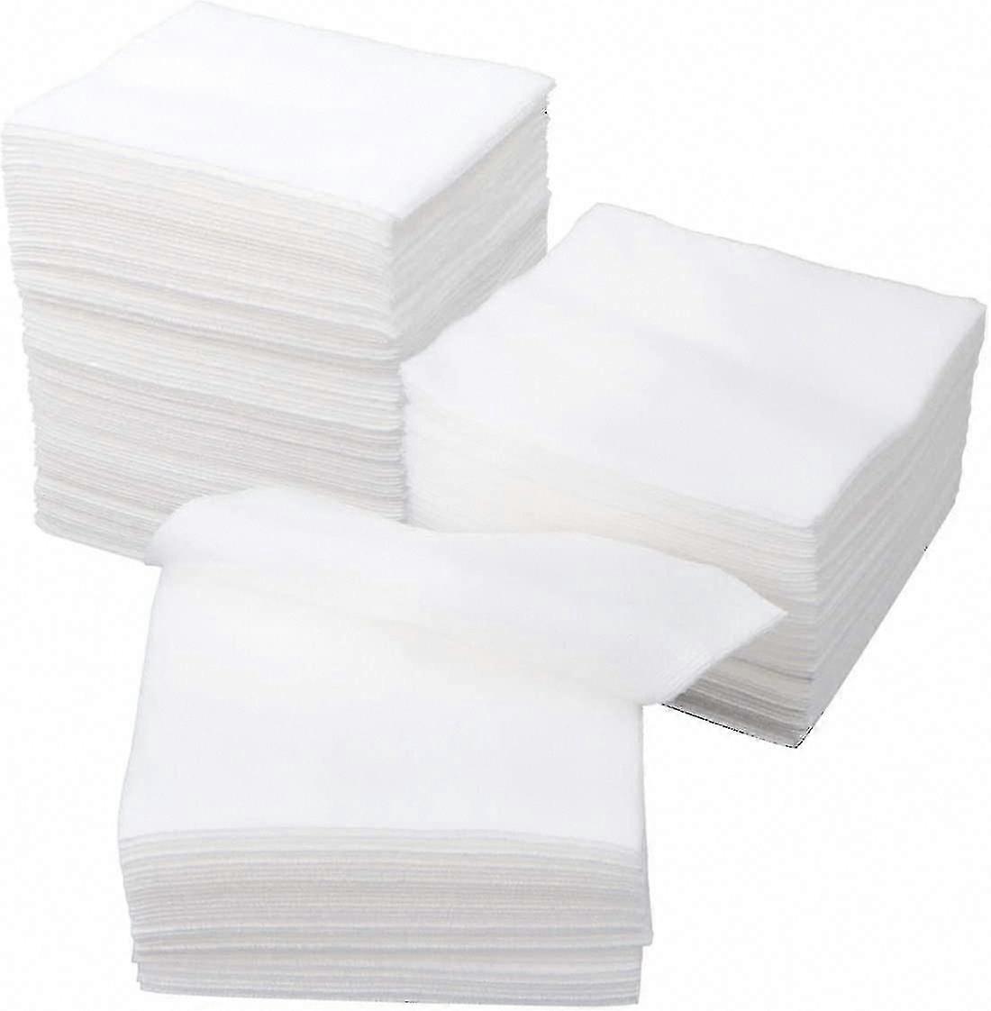 Gauze Pads 100pcs Non-woven Facial Cotton Squares for Esthetician, Folded 10x10cm, Unfolded 20x20cm Gauze Sponges & Swabs