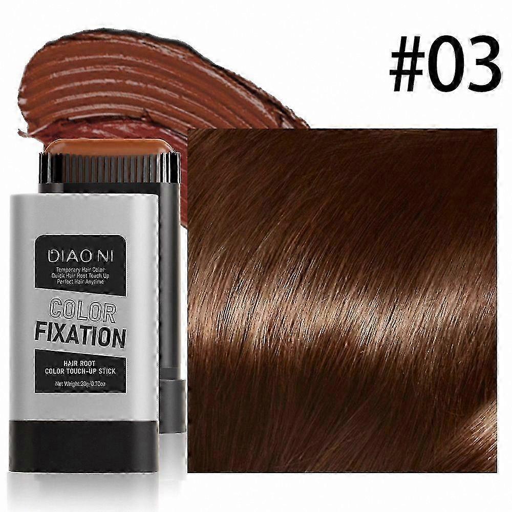 Waterproof Hair Coloring Comb with Built-In Brush for Gray Coverage, Long-Lasting and Sweat-Resistant Solution