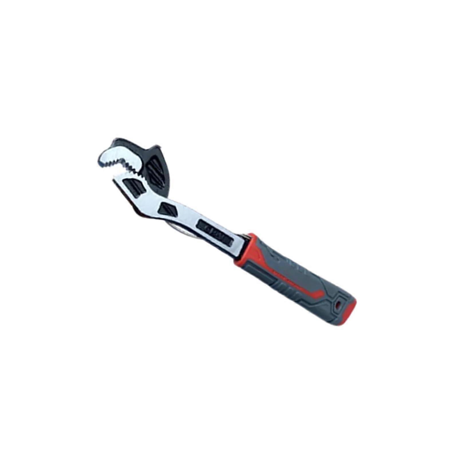 Locking Wrench Multifunctional Heavy Duty Adjustable Pipe Wrench 12-Inch Steel Tool for Plumbing and Mechanical Work