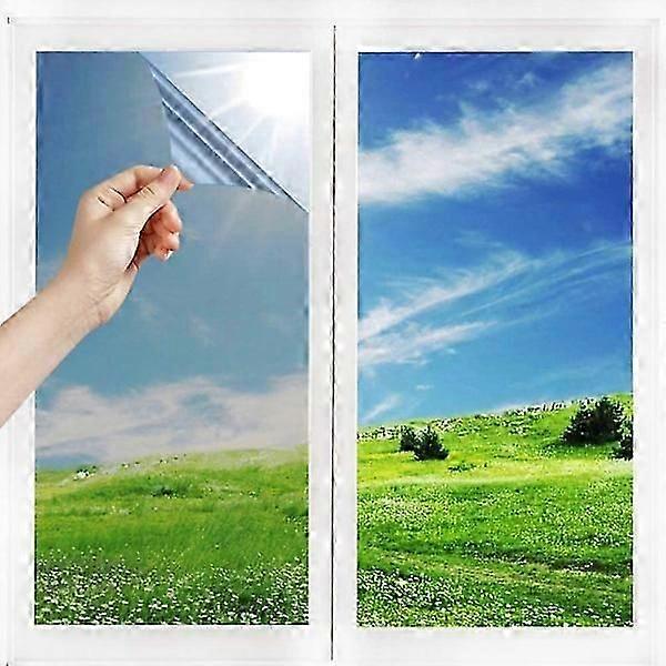 Insulation film for windows (30*200cm, Silver) Cs fast