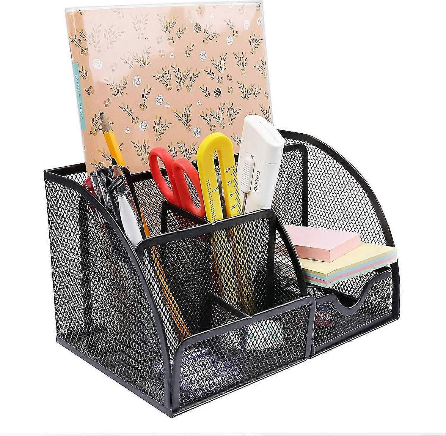 Schreibtisch-Organizer mit Stifthalter, Desktop-Ablagefach