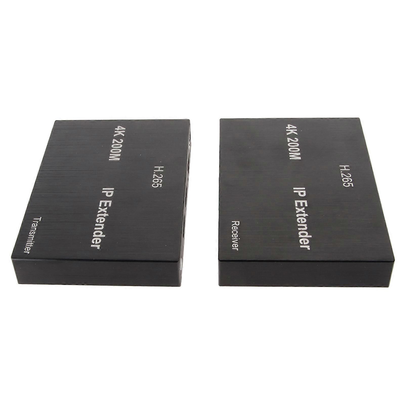 KVM USB Extender 4K@30Hz Over CAT6/CAT7, 656ft, EU Plug