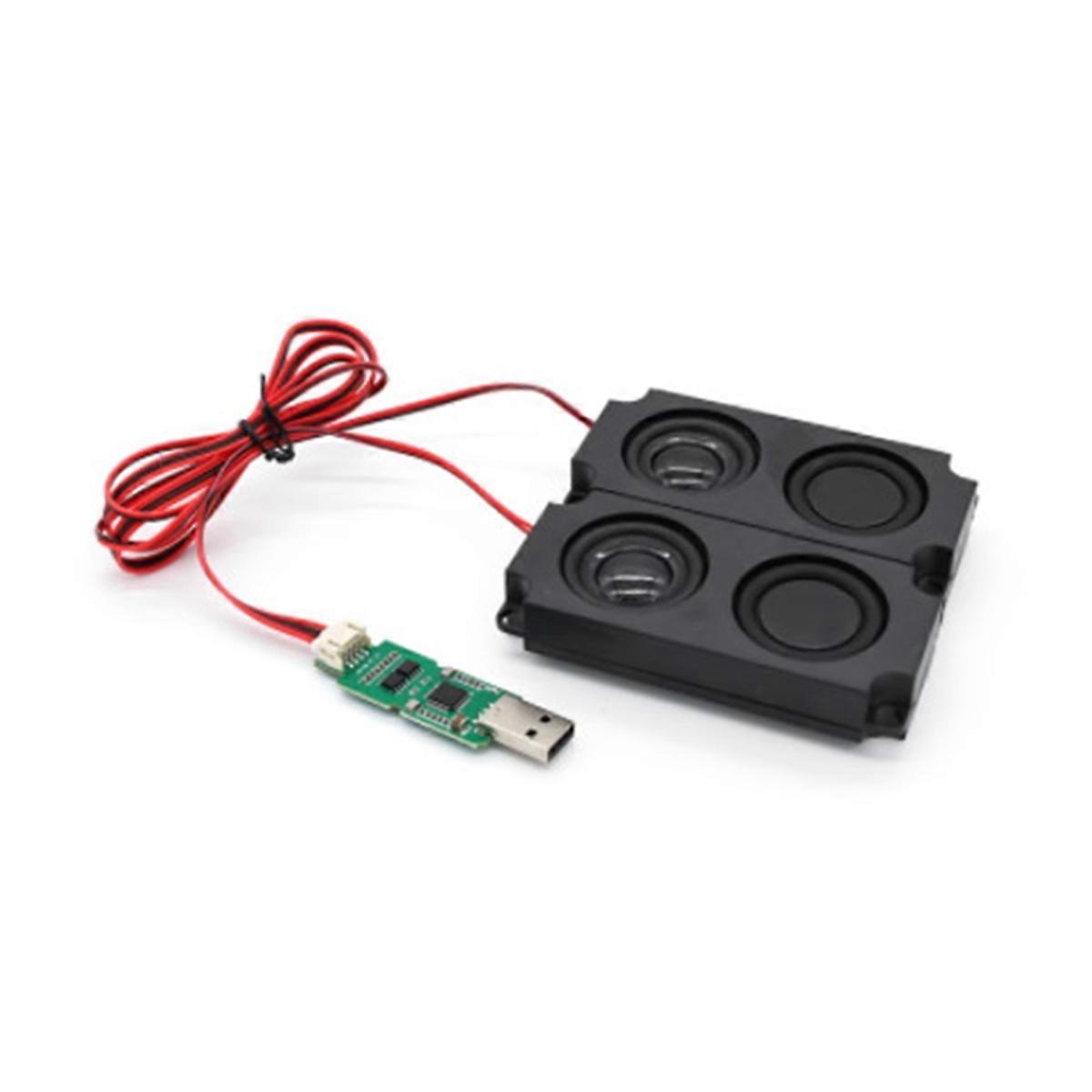 USB to AUDIO Audio Module +Speaker Driver-Free Plug-and-Play for Playback and Recording for for Nano