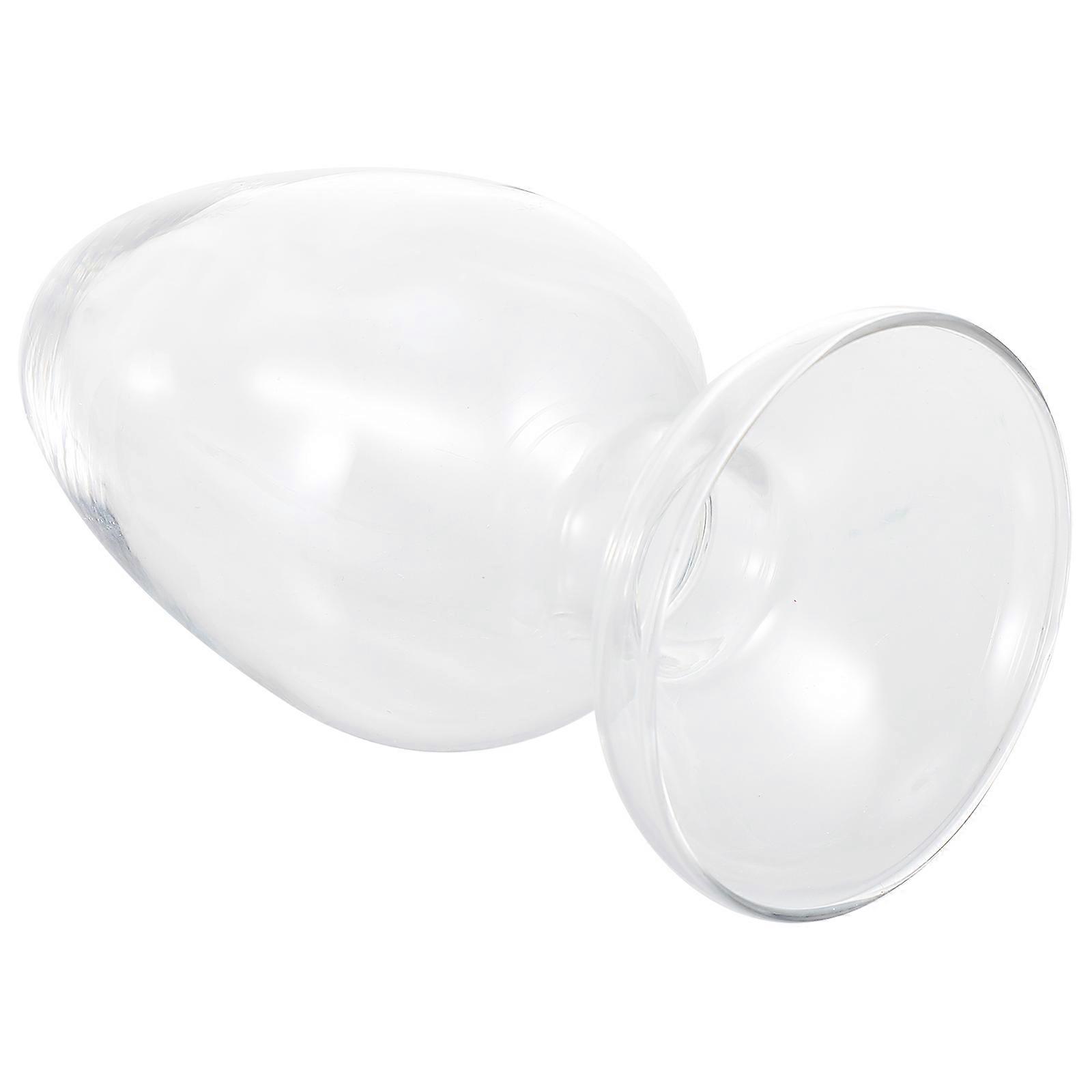 Glass Storage Bottle for Laboratory Use 1Pcs Transparent Conical Experiment Bottle