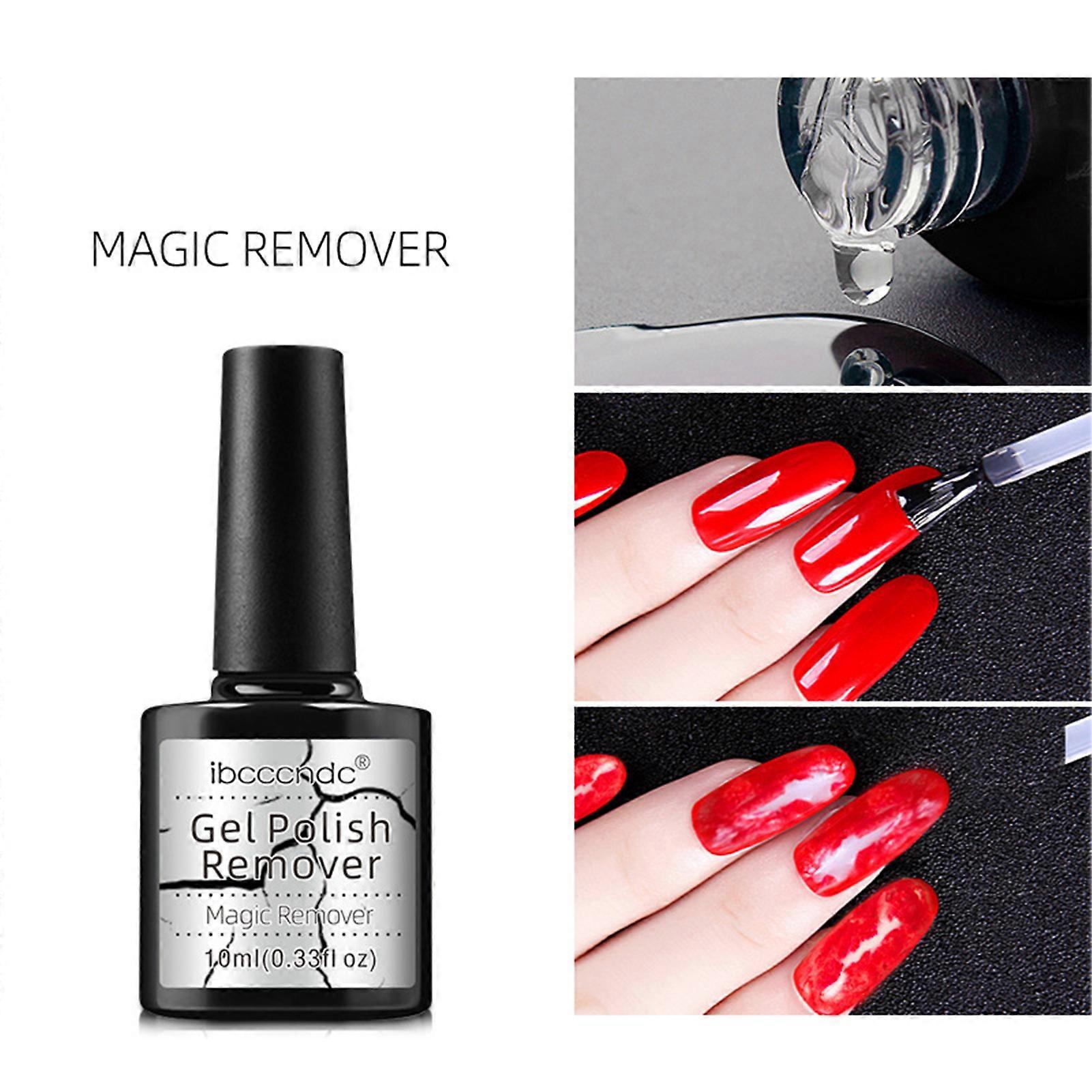 Ibcccnbc 10ml Nail Removal Removes Soak-off Glue Nail Polish