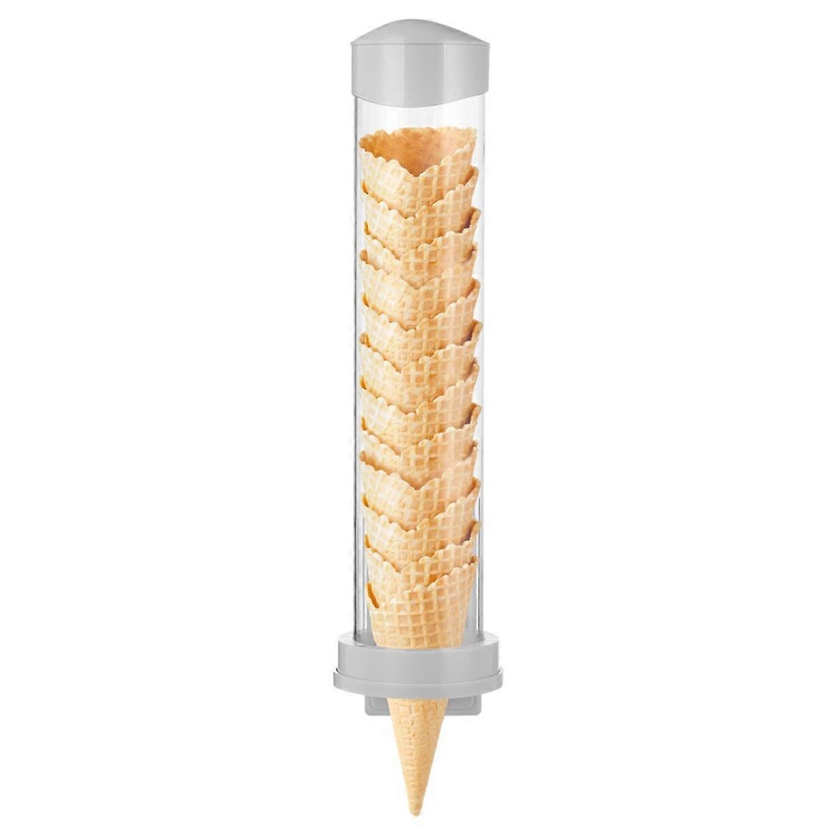 Ice Cream Cone Dispenser Waffle Cone Holder Plastic Waffle Cone