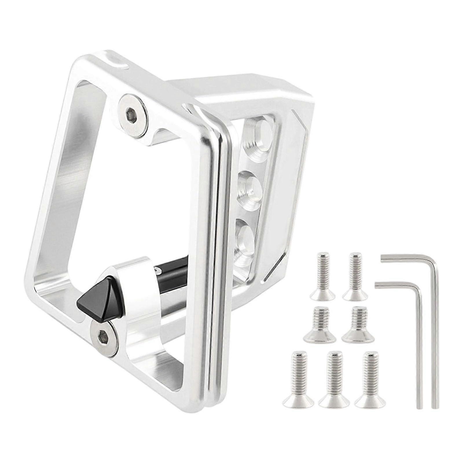 3 Hole Split Front Rack Mount Aluminum Alloy Brackets For Folding Bikes Durable Front Rack For Bike Cargo Carriers